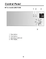 Предварительный просмотр 12 страницы LG LB621100S Operating Instructions Manual