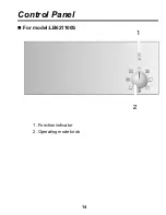 Предварительный просмотр 14 страницы LG LB621100S Operating Instructions Manual