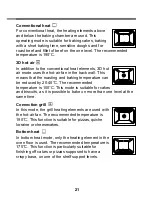 Preview for 21 page of LG LB621100S Operating Instructions Manual