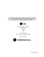 Preview for 68 page of LG LB621100S Operating Instructions Manual