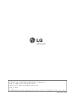 Предварительный просмотр 100 страницы LG LB651078 Operating Instructions Manual