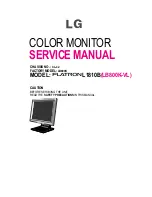 Предварительный просмотр 1 страницы LG LB800K Service Manual