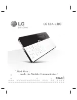 Предварительный просмотр 3 страницы LG LBA-C300 User Manual