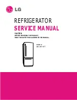 Предварительный просмотр 1 страницы LG LBC20514TT - Titanium 19.7 cu. ft. Bottom Freezer Refrigerator LBC20514 Service Manual