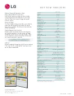 Предварительный просмотр 2 страницы LG LBC22518 Specifications