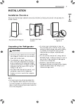 Предварительный просмотр 9 страницы LG LBNC15231LG Owner'S Manual