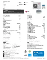 Предварительный просмотр 1 страницы LG LC247HV Specifications