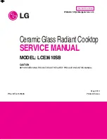 Предварительный просмотр 1 страницы LG LCE3610SB Service Manual