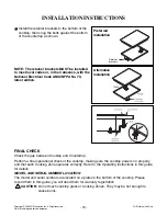 Предварительный просмотр 18 страницы LG LCE3610SB Service Manual