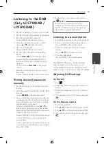 Предварительный просмотр 19 страницы LG LCF810BRS Owner'S Manual