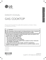 LG LCG3011 Series Owner'S Manual предпросмотр