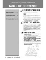 Предварительный просмотр 2 страницы LG LCN240CP Owner'S Manual