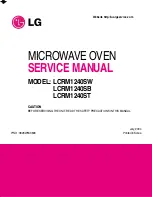 LG LCRM1240SB Service Manual предпросмотр