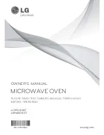 LG LCRM2010ST Owner'S Manual preview