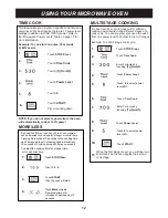 Предварительный просмотр 12 страницы LG LCRT1513SB Owner'S Manual