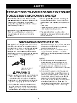 Preview for 3 page of LG LCS0712ST Owner'S Manual