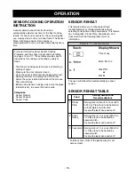 Preview for 18 page of LG LCSC1513ST Owner'S Manual & Cooking Manual