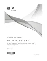 Предварительный просмотр 1 страницы LG LCSP1110ST Owner'S Manual