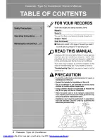 Preview for 2 page of LG LCU340CP Owner'S Manual