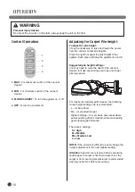 Предварительный просмотр 10 страницы LG LCV900B Owner'S Manual