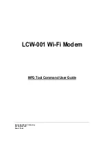 Preview for 1 page of LG LCW-001 User Manual