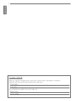 Preview for 2 page of LG LCWW Operation & Maintenance Manual