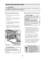 Предварительный просмотр 7 страницы LG LD1453BFEN2 Owner'S Manual