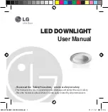 Preview for 1 page of LG LD15X740P2B User Manual