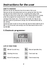 Preview for 8 page of LG LD61105SS Installation And Operating Instructions Manual