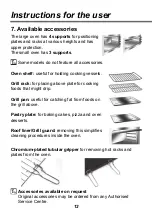 Preview for 12 page of LG LD61105SS Installation And Operating Instructions Manual