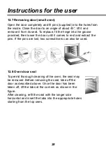 Preview for 28 page of LG LD61105SS Installation And Operating Instructions Manual