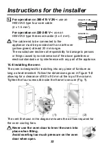 Preview for 32 page of LG LD61105SS Installation And Operating Instructions Manual