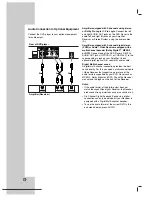 Предварительный просмотр 12 страницы LG LDA-511 - Progressive Scan DVD Video Owner'S Manual