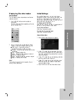 Предварительный просмотр 11 страницы LG LDA-730 Owner'S Manual