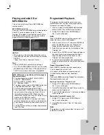 Предварительный просмотр 17 страницы LG LDA-730 Owner'S Manual