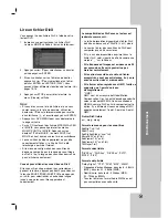 Предварительный просмотр 41 страницы LG LDA-730 Owner'S Manual