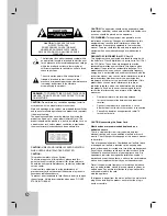 Preview for 2 page of LG LDA-731 Owner'S Manual