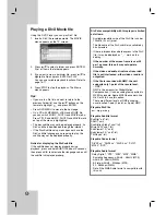 Preview for 22 page of LG LDA-731 Owner'S Manual