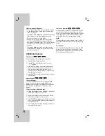 Предварительный просмотр 16 страницы LG LDA-830 Owner'S Manual