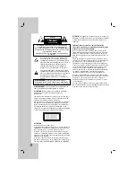 Предварительный просмотр 25 страницы LG LDA-830 Owner'S Manual