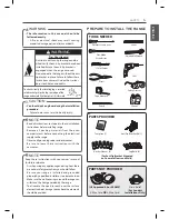 Предварительный просмотр 5 страницы LG LDE3011ST Installation Manual