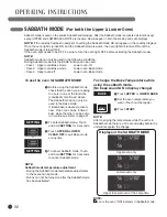 Предварительный просмотр 32 страницы LG LDE3015SB Owner'S Manual