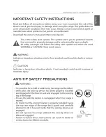 Preview for 3 page of LG LDE3035SB Owner'S Manual