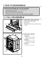 Предварительный просмотр 26 страницы LG LDF 7810BB Service Manual