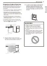 Предварительный просмотр 13 страницы LG LDF554 SERIES Owner'S Manual