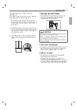 Предварительный просмотр 27 страницы LG LDF5545SS Owner'S Manual