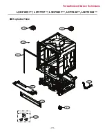 Предварительный просмотр 74 страницы LG LDF5545ST Service Manual