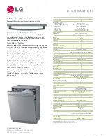 Предварительный просмотр 2 страницы LG LDF6810 Specification Sheet