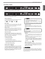 Предварительный просмотр 10 страницы LG LDF7551 Owner'S Manual