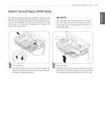 Предварительный просмотр 19 страницы LG LDF7774BB Owner'S Manual